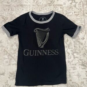 Guinness Black and Gray Short Sleeve Tee